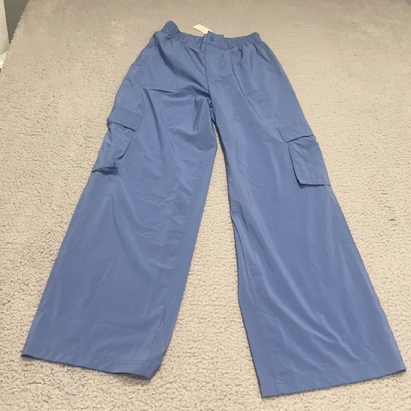 Aerie OFFLINE BY AERIE NYLON CARGO PANT size XS Short color blue - Picture 1 of 10